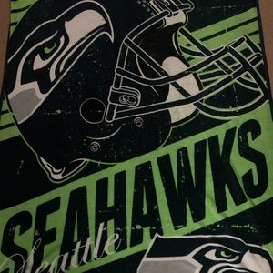 Seahawks blanket